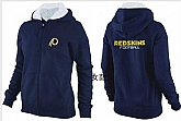 Womens Washington Redskins Team Logo 2015 Full Zip Hoodie-44,baseball caps,new era cap wholesale,wholesale hats