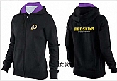 Womens Washington Redskins Team Logo 2015 Full Zip Hoodie-52,baseball caps,new era cap wholesale,wholesale hats