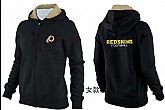 Womens Washington Redskins Team Logo 2015 Full Zip Hoodie-53,baseball caps,new era cap wholesale,wholesale hats