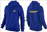 Womens Washington Redskins Team Logo 2015 Full Zip Hoodie-57,baseball caps,new era cap wholesale,wholesale hats