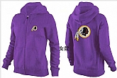 Womens Washington Redskins Team Logo 2015 Full Zip Hoodie-64,baseball caps,new era cap wholesale,wholesale hats
