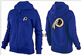 Womens Washington Redskins Team Logo 2015 Full Zip Hoodie-75,baseball caps,new era cap wholesale,wholesale hats