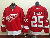 Detroit Red Wings #25 Green Red Jerseys,baseball caps,new era cap wholesale,wholesale hats