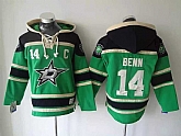 Dallas Stars #14 Jamie Benn Green Hoodie,baseball caps,new era cap wholesale,wholesale hats