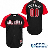Youth Customized MLB American League 2015 All-Star Stitched Black Jerseys,baseball caps,new era cap wholesale,wholesale hats