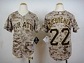 Youth Pittsburgh Pirates #22 Andrew McCutchen 2015 Camo Jerseys,baseball caps,new era cap wholesale,wholesale hats