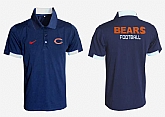 Chicago Bears Printed Team Logo 2015 Nike Polo Shirt (5),baseball caps,new era cap wholesale,wholesale hats