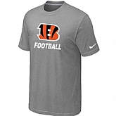 Men's Cincinnati Bengals Nike Cardinal Facility T-Shirt L.Gray,baseball caps,new era cap wholesale,wholesale hats