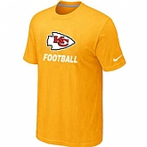 Men's Kansas City Chiefs Nike Cardinal Facility T-Shirt Yellow,baseball caps,new era cap wholesale,wholesale hats