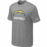 Men's San Diego Chargers Nike Cardinal Facility T-Shirt L.Gray,baseball caps,new era cap wholesale,wholesale hats