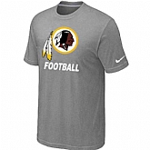 Men's Washington RedSkins Nike Cardinal Facility T-Shirt L.Gray,baseball caps,new era cap wholesale,wholesale hats