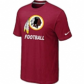 Men's Washington RedSkins Nike Cardinal Facility T-Shirt Red,baseball caps,new era cap wholesale,wholesale hats