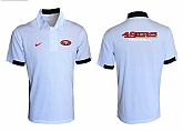 San Francisco 49ers Printed Team Logo 2015 Nike Polo Shirt (5),baseball caps,new era cap wholesale,wholesale hats