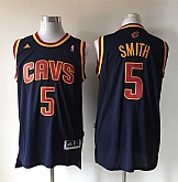 Cleveland Cavaliers #5 J.R. Smith Revolution 30 Navy Blue Jerseys,baseball caps,new era cap wholesale,wholesale hats