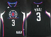 Los Angeles Clippers #3 Chris Paul Black Alternate Stitched Jerseys,baseball caps,new era cap wholesale,wholesale hats