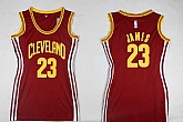 Women Cleveland Cavaliers #23 LeBron James Red Swingman Stitched NBA Jersey,baseball caps,new era cap wholesale,wholesale hats