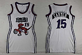 Women Toronto Raptors #15 Vince Carter White Swingman Stitched Jersey,baseball caps,new era cap wholesale,wholesale hats