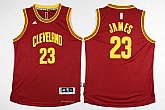 Youth Cleveland Cavaliers #23 LeBron James Swingman Red Stitched Jersey,baseball caps,new era cap wholesale,wholesale hats