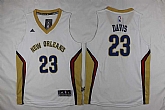Youth New Orleans Pelicans #23 Anthony Davis Revolution 30 Swingman White Stitched Jersey,baseball caps,new era cap wholesale,wholesale hats