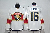 Florida Panthers #16 Aleksander Barkov 2016 White Stitched NHL Jersey,baseball caps,new era cap wholesale,wholesale hats