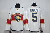 Florida Panthers #5 Aaron Ekblad 2016 White Stitched NHL Jersey,baseball caps,new era cap wholesale,wholesale hats