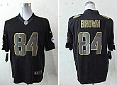 Nike Limited Pittsburgh Steelers #84 Antonio Brown Black Impact Stitched Jersey,baseball caps,new era cap wholesale,wholesale hats