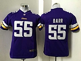 Youth Nike Minnesota Vikings #55 Anthony Barr Purple Team Color Stitched Game Jersey,baseball caps,new era cap wholesale,wholesale hats
