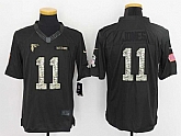Nike Atlanta Falcons #11 Julio Jones Anthracite Salute To Service Men's Stitched Limited Jersey,baseball caps,new era cap wholesale,wholesale hats
