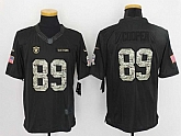 Nike Oakland Raiders #89 Amari Cooper Anthracite Salute To Service Men's Stitched Limited Jersey,baseball caps,new era cap wholesale,wholesale hats