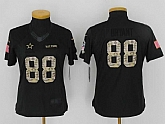 Women Nike Limited Dallas Cowboys #88 Dez Bryant Anthracite Salute To Service Stitched Jersey,baseball caps,new era cap wholesale,wholesale hats