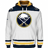 Buffalo Sabres Blank (No Name & Number) White Stitched NHL Hoodie WanKe,baseball caps,new era cap wholesale,wholesale hats