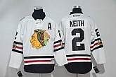 Chicago Blackhawks #2 Duncan Keith White 2017 Winter Classic Stitched NHL Jersey,baseball caps,new era cap wholesale,wholesale hats
