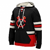 Chicago Blackhawks Blank (No Name & Number) Black CCM Throwback Stitched NHL Pullover Hoodie WanKe,baseball caps,new era cap wholesale,wholesale hats