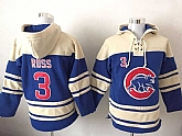 Chicago Cubs #3 Ross Blue Sawyer Hooded Sweatshirt Baseball Stitched Hoodie,baseball caps,new era cap wholesale,wholesale hats