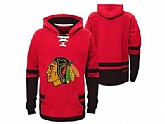 Customized Men's Chicago Blackhawks Any Name & Number Red-Black Stitched Hoodie,baseball caps,new era cap wholesale,wholesale hats