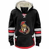 Customized Men's Ottawa Senators Any Name & Number Black Stitched Hoodie,baseball caps,new era cap wholesale,wholesale hats