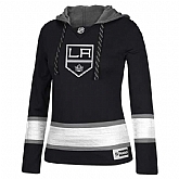 Customized Women Los Angeles Kings Any Name & Number Black Stitched Hockey Hoodie,baseball caps,new era cap wholesale,wholesale hats