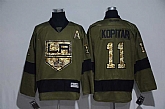 Los Angeles Kings #11 Anze Kopitar Green Salute to Service Stitched NHL Jersey,baseball caps,new era cap wholesale,wholesale hats