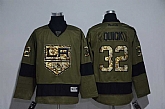 Los Angeles Kings #32 Jonathan Quick Green Salute to Service Stitched NHL Jersey,baseball caps,new era cap wholesale,wholesale hats