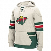 Minnesota Wild Blank (No Name & Number) LightGray Stitched NHL Pullover Hoodie WanKe,baseball caps,new era cap wholesale,wholesale hats