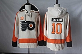 Philadelphia Flyers #10 Brayden Schenn Cream Stitched NHL Pullover Hoodie,baseball caps,new era cap wholesale,wholesale hats