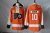 Philadelphia Flyers #10 Brayden Schenn Orange Stitched NHL Pullover Hoodie,baseball caps,new era cap wholesale,wholesale hats