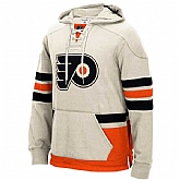 Philadelphia Flyers Blank (No Name & Number) LightGray Stitched NHL Pullover Hoodie WanKe,baseball caps,new era cap wholesale,wholesale hats