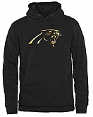 Printed Men's Carolina Panthers Pro Line Black Gold Collection Pullover Hoodie WanKe,baseball caps,new era cap wholesale,wholesale hats