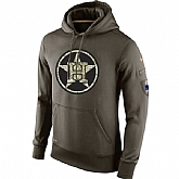 Printed Men's Houston Astros Salute To Service Green Nike Baseball Pullover Hoodie WanKe,baseball caps,new era cap wholesale,wholesale hats