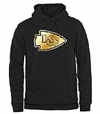 Printed Men's Kansas City Chiefs Pro Line Black Gold Collection Pullover Hoodie WanKe,baseball caps,new era cap wholesale,wholesale hats