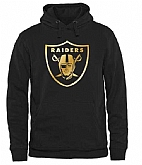 Printed Men's Oakland Raiders Pro Line Black Gold Collection Pullover Hoodie WanKe,baseball caps,new era cap wholesale,wholesale hats