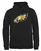 Printed Men's Philadelphia Eagles Pro Line Black Gold Collection Pullover Hoodie WanKe,baseball caps,new era cap wholesale,wholesale hats