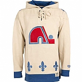 Quebec Nordiques Blank (No Name & Number) Cream Stitched NHL Hoodie WanKe,baseball caps,new era cap wholesale,wholesale hats