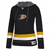 Women Anaheim Ducks Blank (No Name & Number) Black Stitched NHL Pullover Hoodie WanKe,baseball caps,new era cap wholesale,wholesale hats